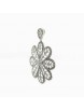 925 STERLING SILVER WITH SWISS MARCASITE PENDANT Jewelry